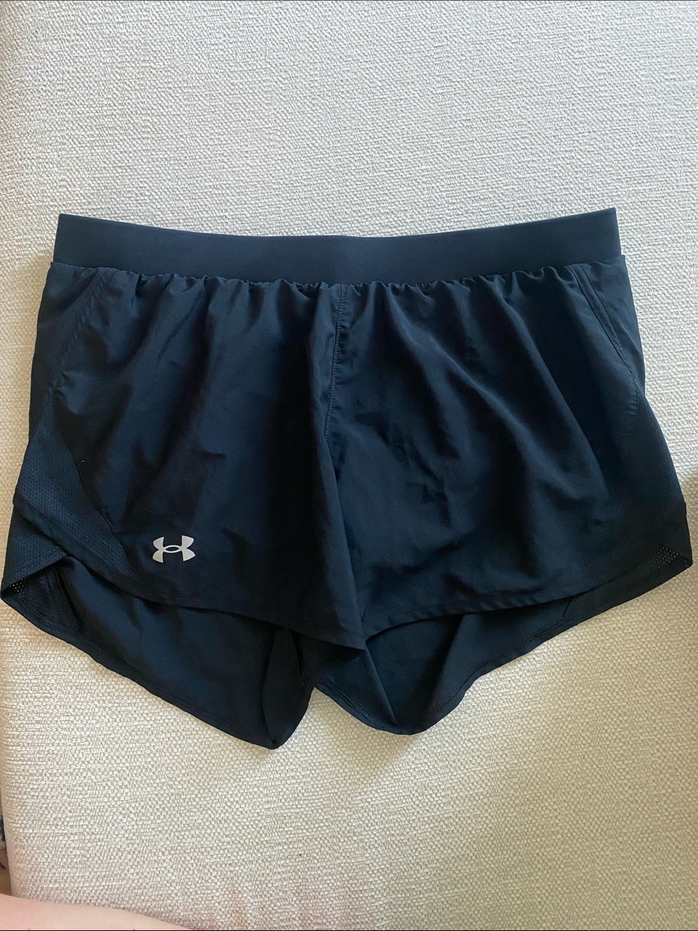 Under Armour Black Women's Athletic Running Shorts